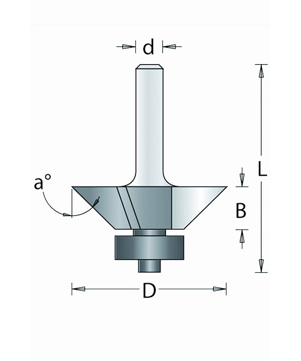 105xs-6 HM Kantenfrees XS 7° 6,3mm d=6